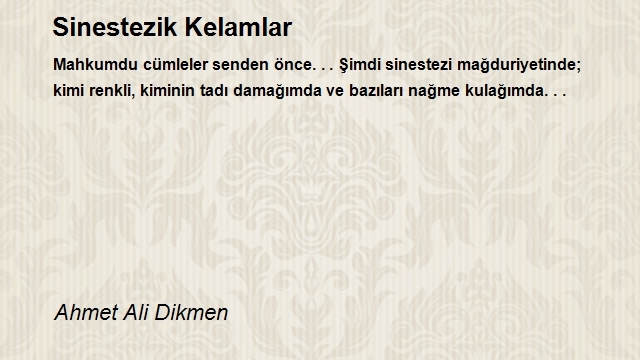 Ahmet Ali Dikmen