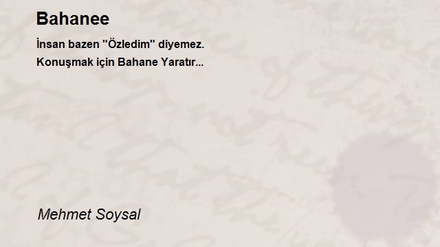 Mehmet Soysal