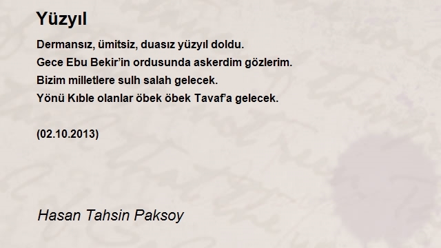 Hasan Tahsin Paksoy