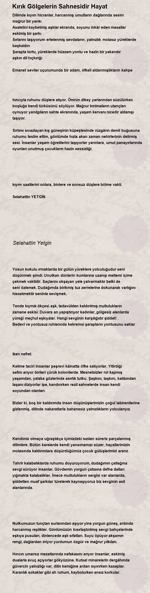 Selahattin Yetgin