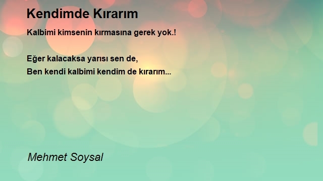 Mehmet Soysal