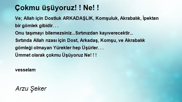 Arzu Şeker