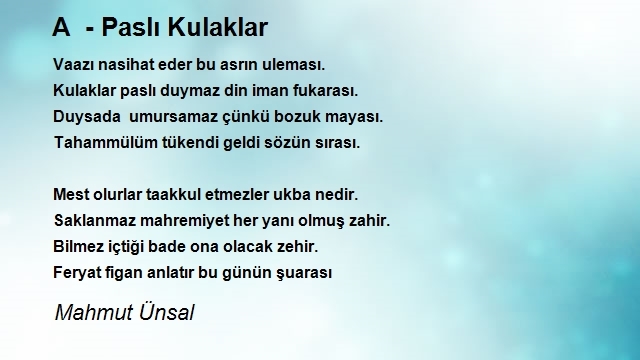 Mahmut Ünsal