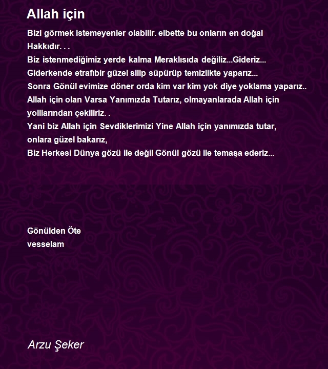 Arzu Şeker