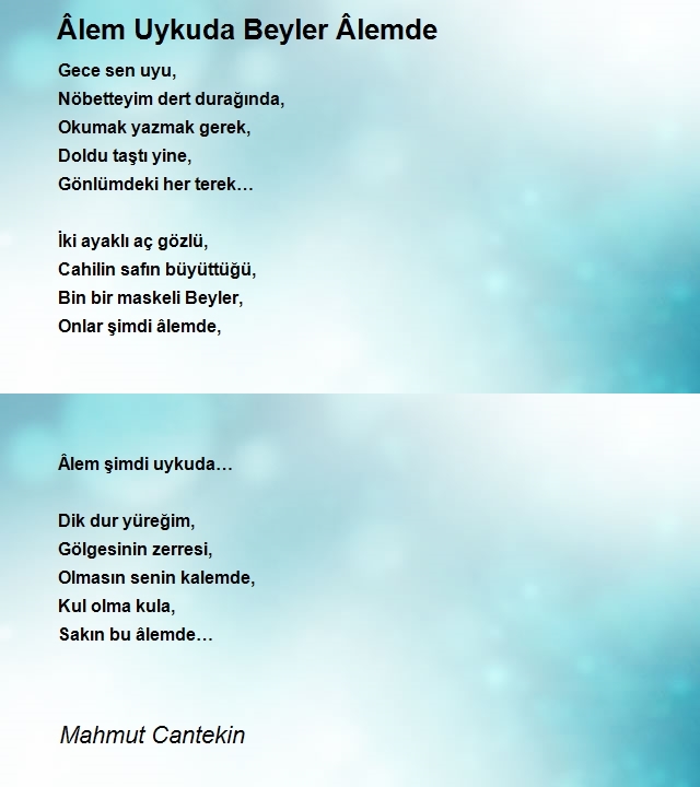 Mahmut Cantekin