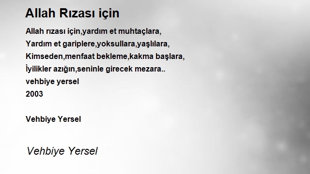 Vehbiye Yersel