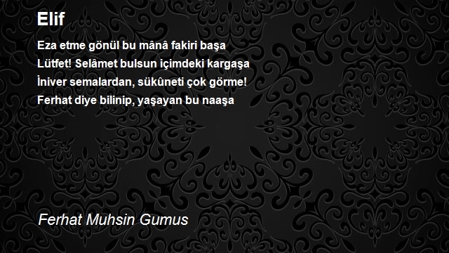 Ferhat Muhsin Gumus