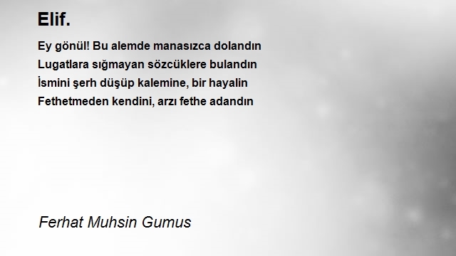 Ferhat Muhsin Gumus