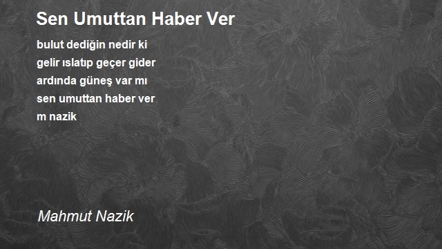 Mahmut Nazik