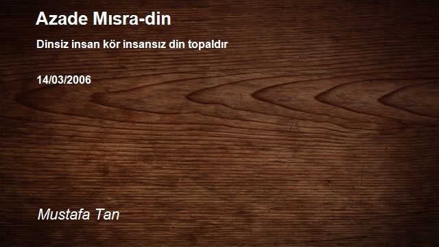 Mustafa Tan