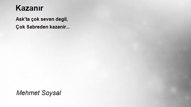 Mehmet Soysal