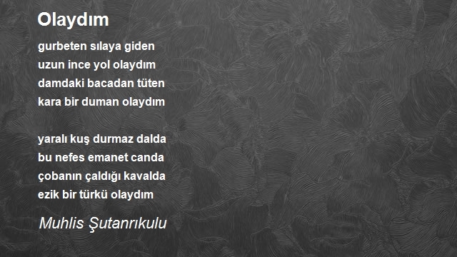 Muhlis Şutanrıkulu