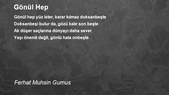 Ferhat Muhsin Gumus