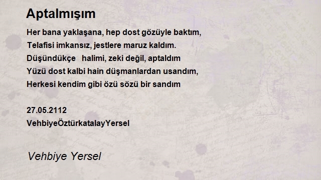 Vehbiye Yersel