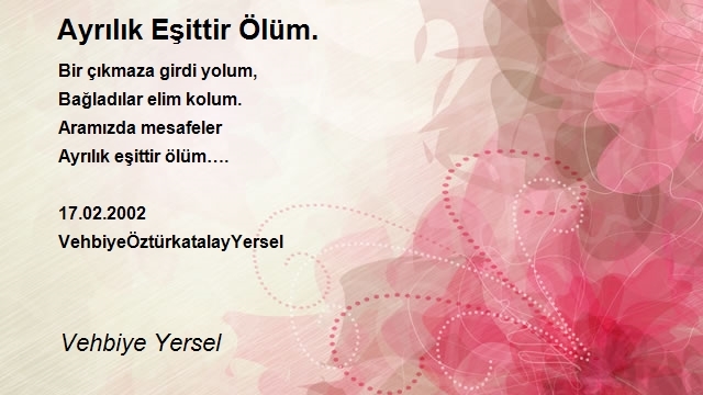 Vehbiye Yersel