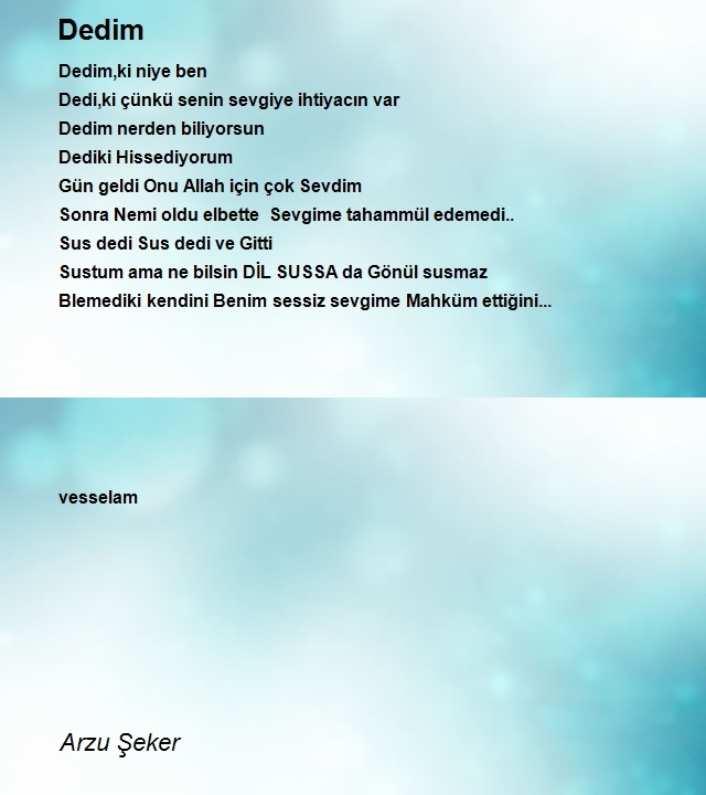 Arzu Şeker