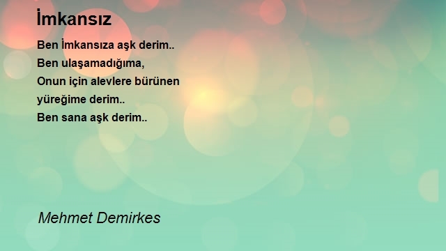 Mehmet Demirkes