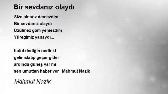 Mahmut Nazik