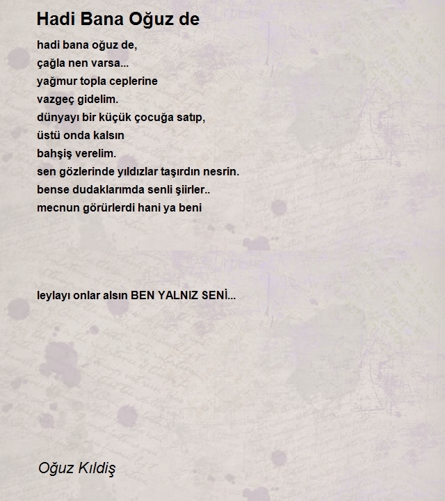 Oğuz Kıldiş