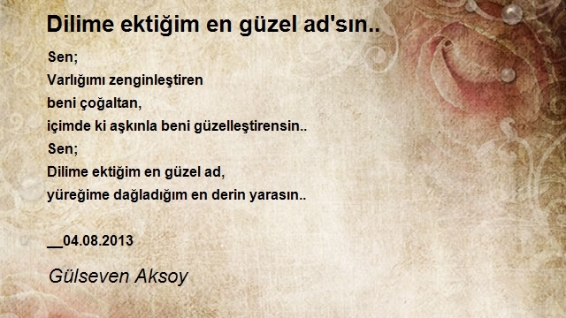 Gülseven Aksoy