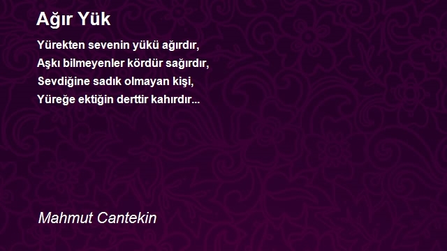 Mahmut Cantekin