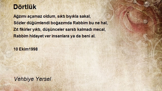 Vehbiye Yersel