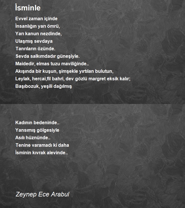 Zeynep Ece Arabul