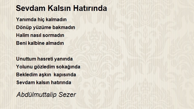 Abdülmuttalip Sezer