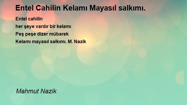 Mahmut Nazik