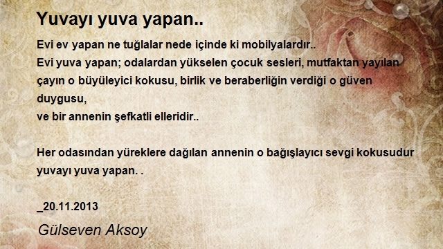 Gülseven Aksoy