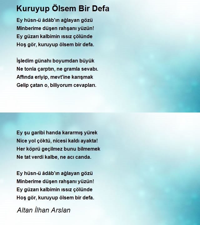 Altan İlhan Arslan