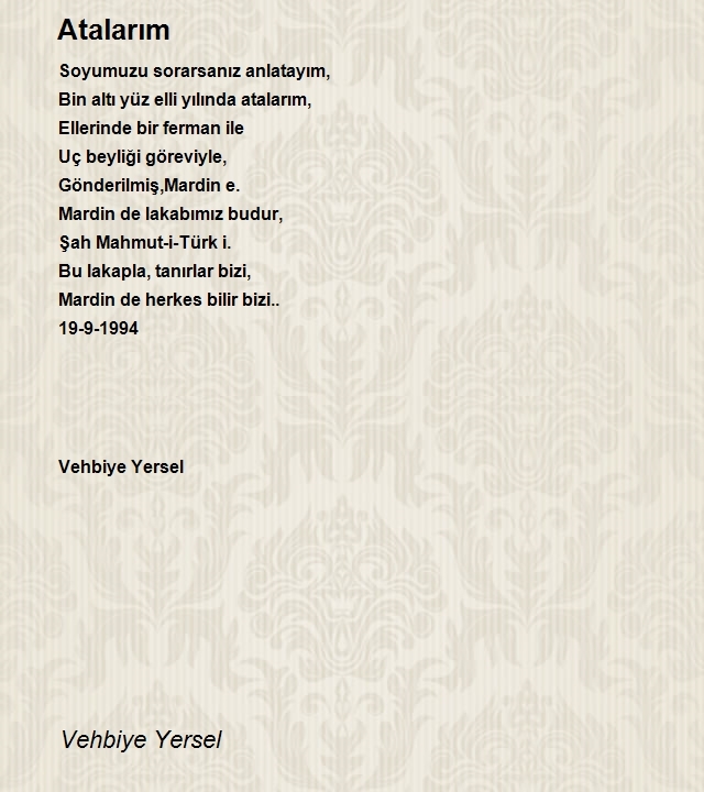 Vehbiye Yersel