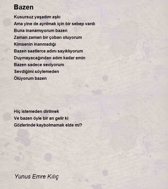 Yunus Emre Kılıç