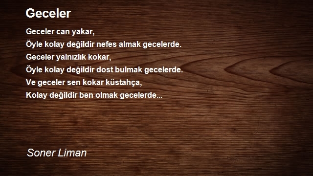 Soner Liman