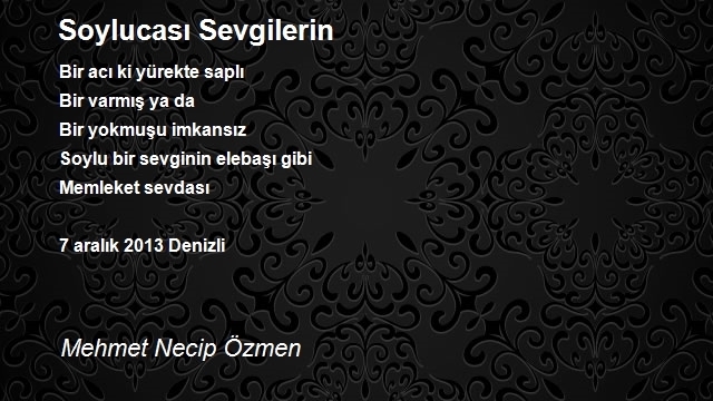 Mehmet Necip Özmen