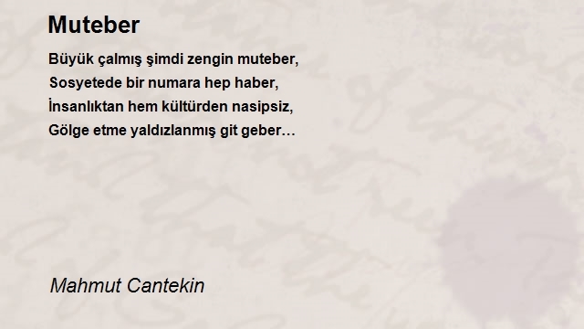 Mahmut Cantekin