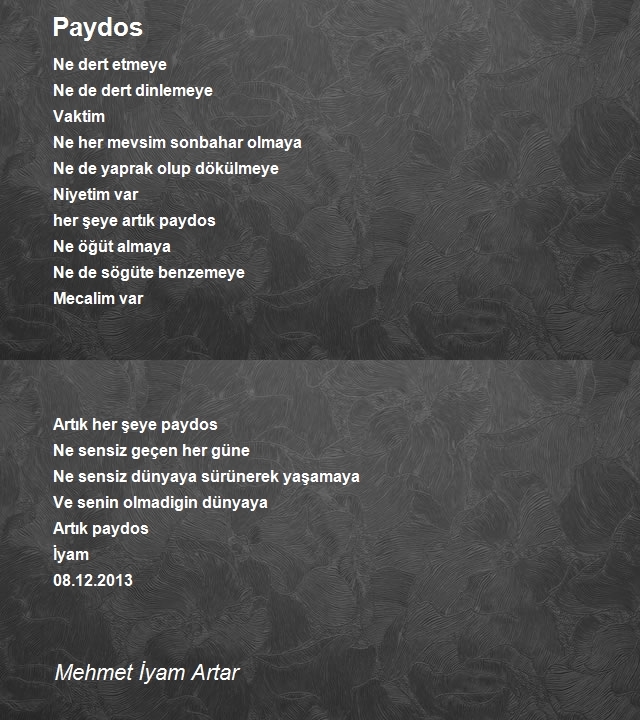 Mehmet İyam Artar