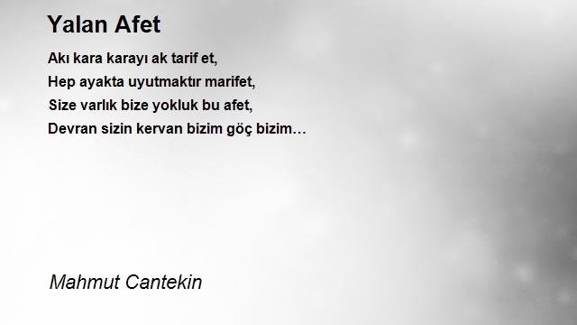 Mahmut Cantekin