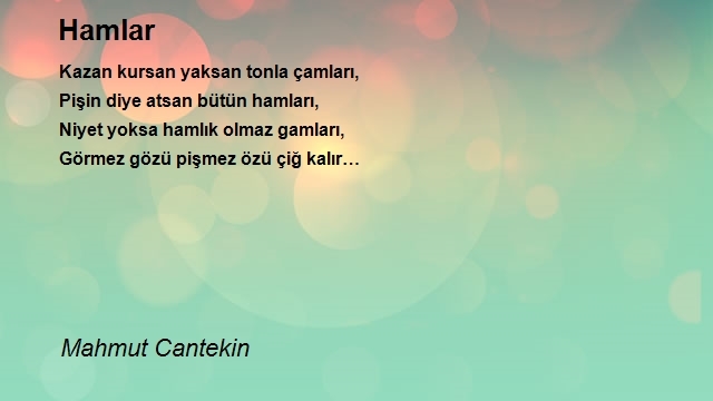 Mahmut Cantekin