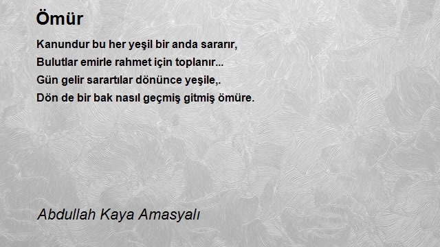 Abdullah Kaya Amasyalı