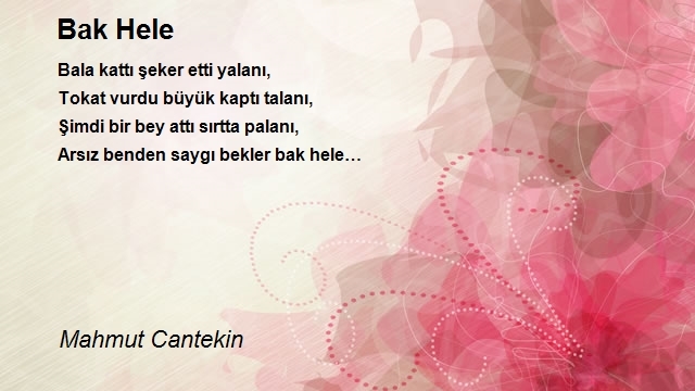 Mahmut Cantekin