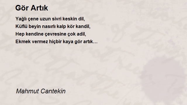 Mahmut Cantekin