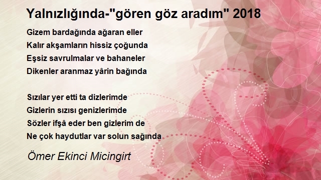 Ömer Ekinci Micingirt