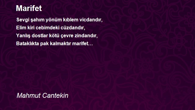 Mahmut Cantekin