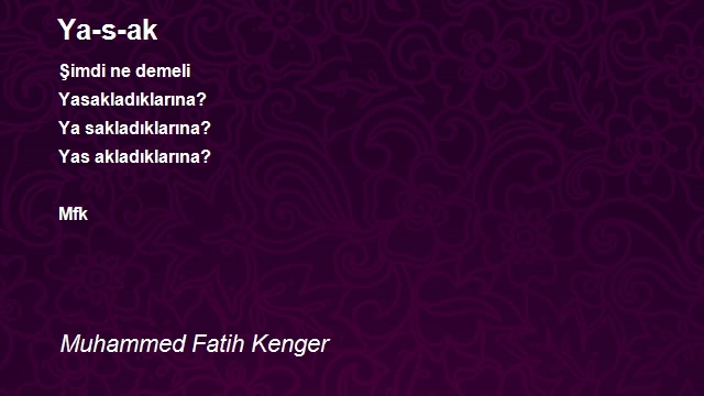 Muhammed Fatih Kenger