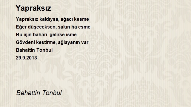 Bahattin Tonbul