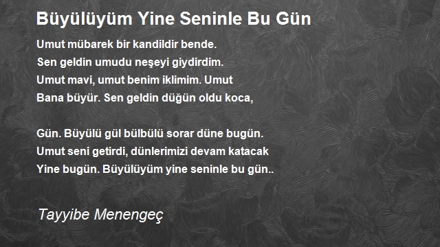 Tayyibe Menengeç