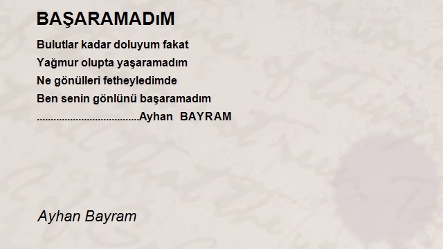 Ayhan Bayram