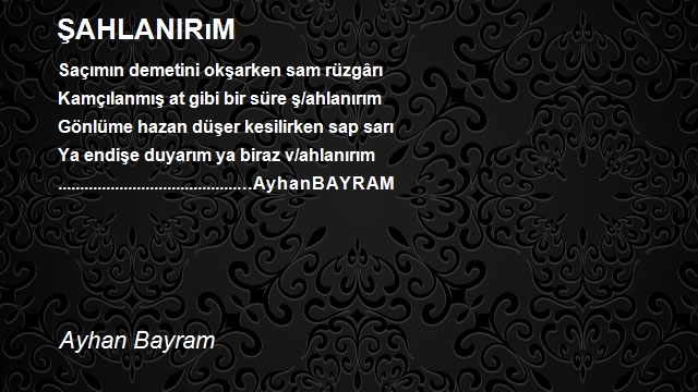 Ayhan Bayram