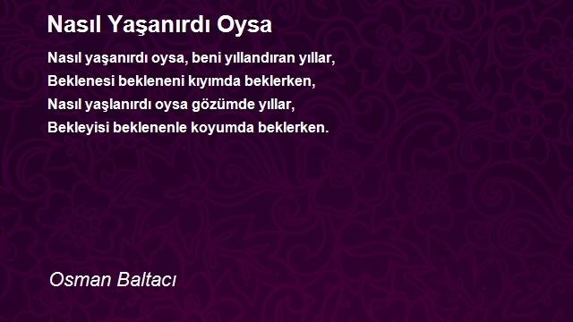 Osman Baltacı